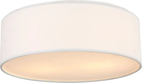 Larson Small Flush Mount in Matte White - Image 3