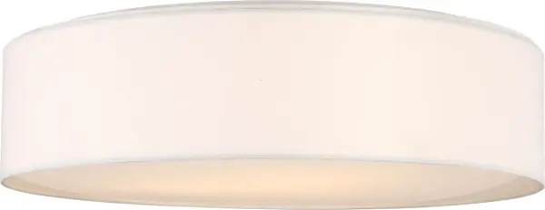 Larson Large Flush Mount in Matte White - Image 1