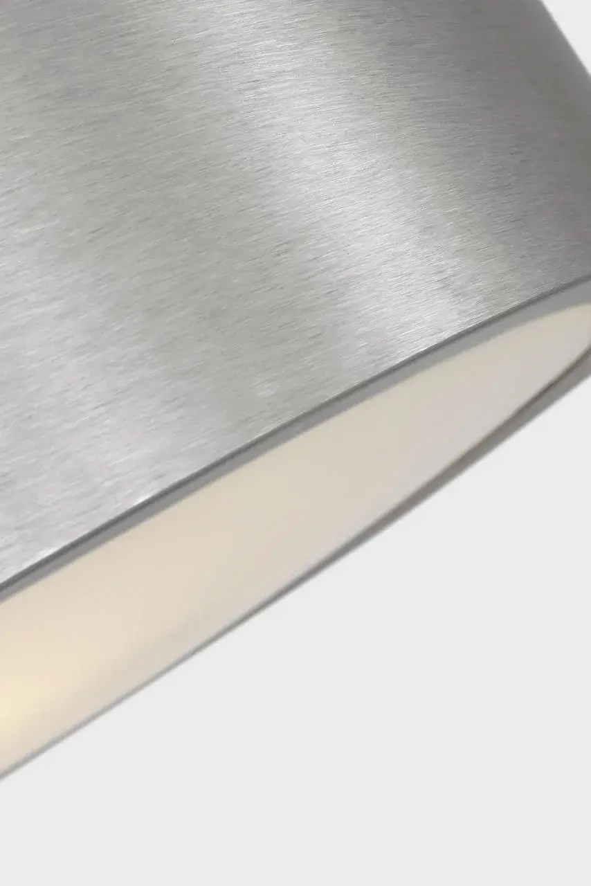 Albee Medium Flush Mount in Brushed Nickel - Image 4