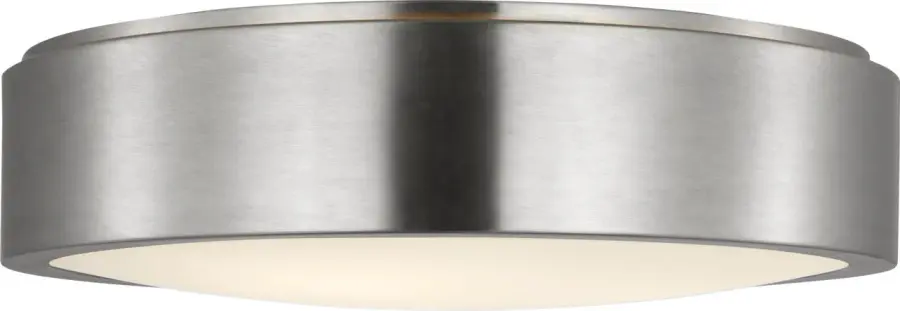Albee Large Flush Mount in Brushed Nickel - Image 2