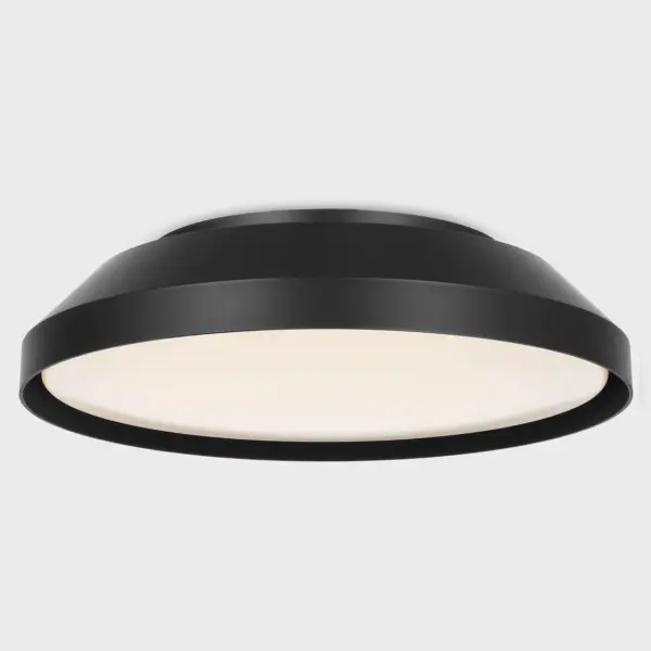 Nevado 12" LED Flush Mount in Midnight Black - Image 3