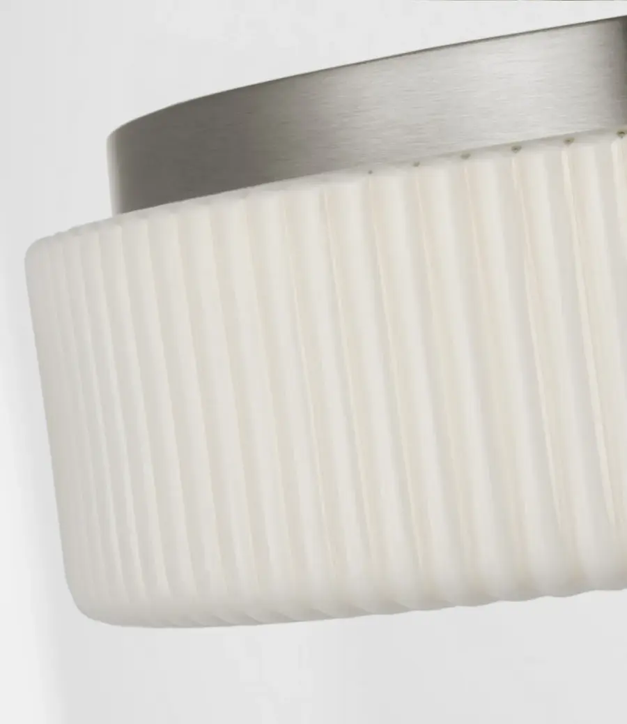 Axira Two Light Flush Mount in Brushed Nickel - Image 2