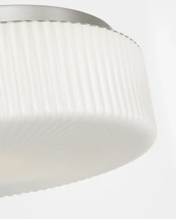 Axira Two Light Flush Mount in Brushed Nickel - Image 3