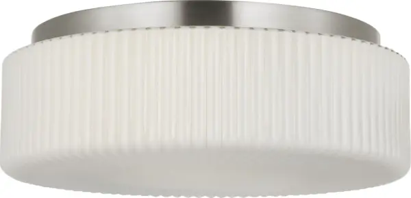Axira Two Light Flush Mount in Brushed Nickel - Image 1