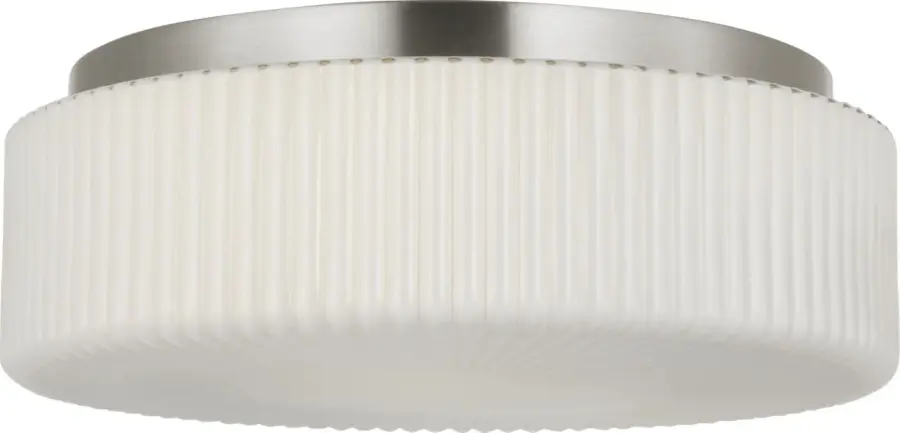 Axira Two Light Flush Mount in Brushed Nickel - Image 1