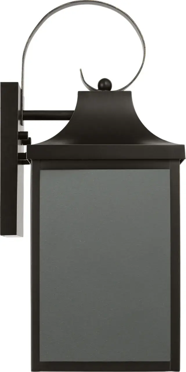 Saybrook Medium Outdoor Wall Lantern in Antique Bronze - Image 1