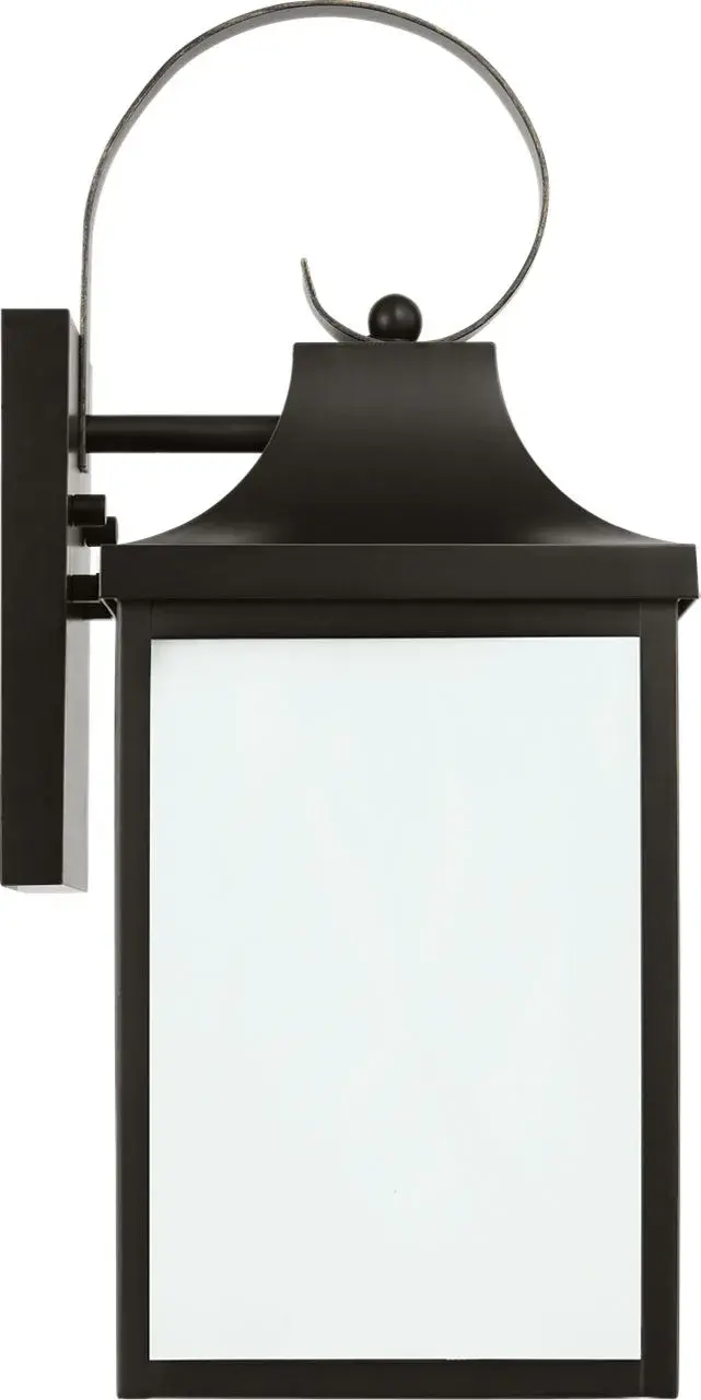 Saybrook Medium Outdoor Wall Lantern in Antique Bronze - Image 4