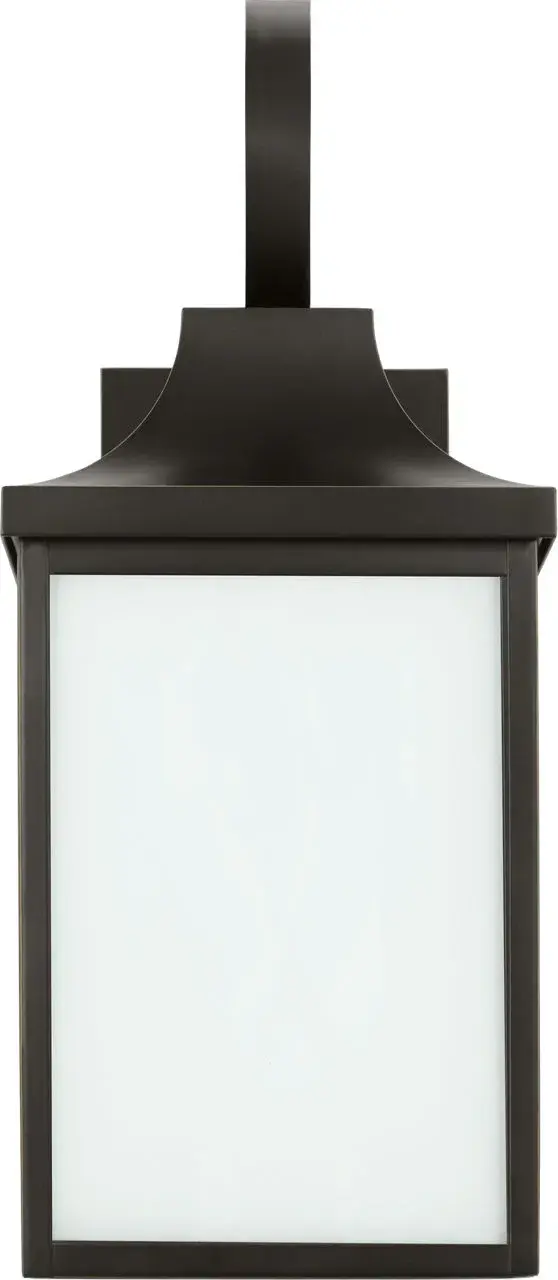 Saybrook Medium Outdoor Wall Lantern in Antique Bronze - Image 11