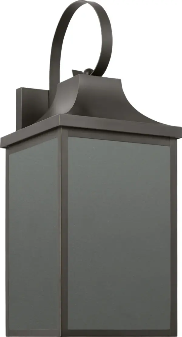 Saybrook Medium Outdoor Wall Lantern in Antique Bronze - Image 9