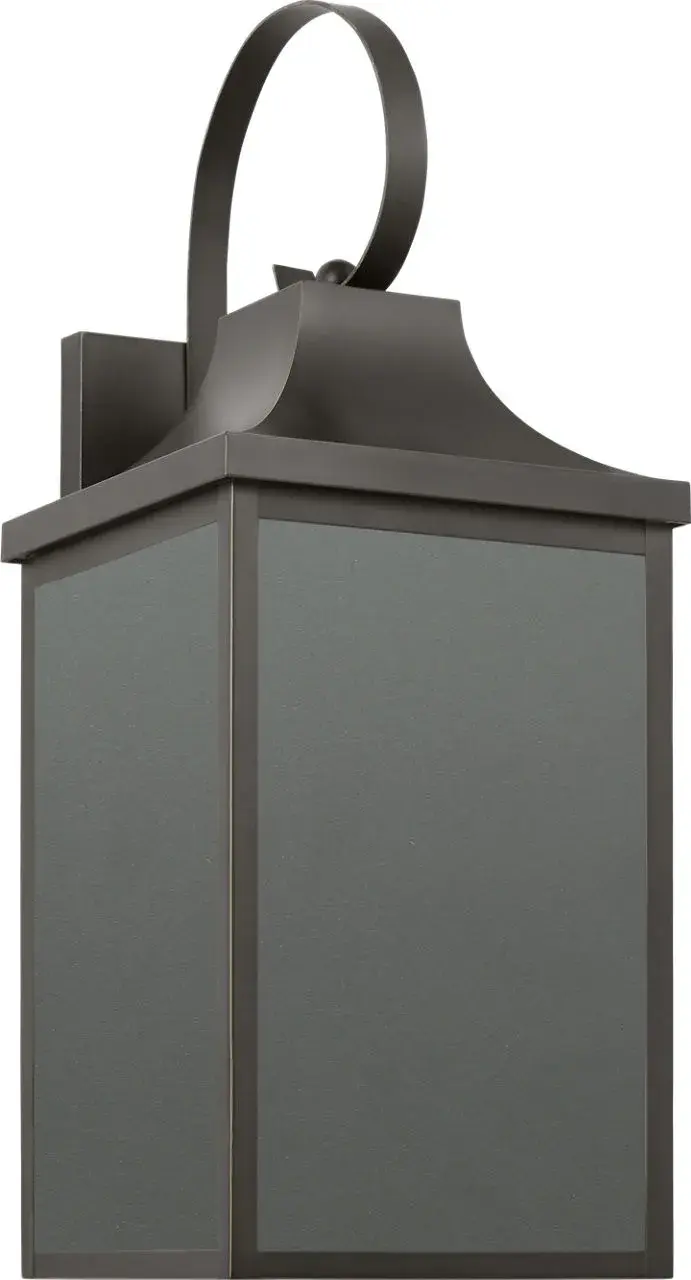 Saybrook Medium Outdoor Wall Lantern in Antique Bronze - Image 9