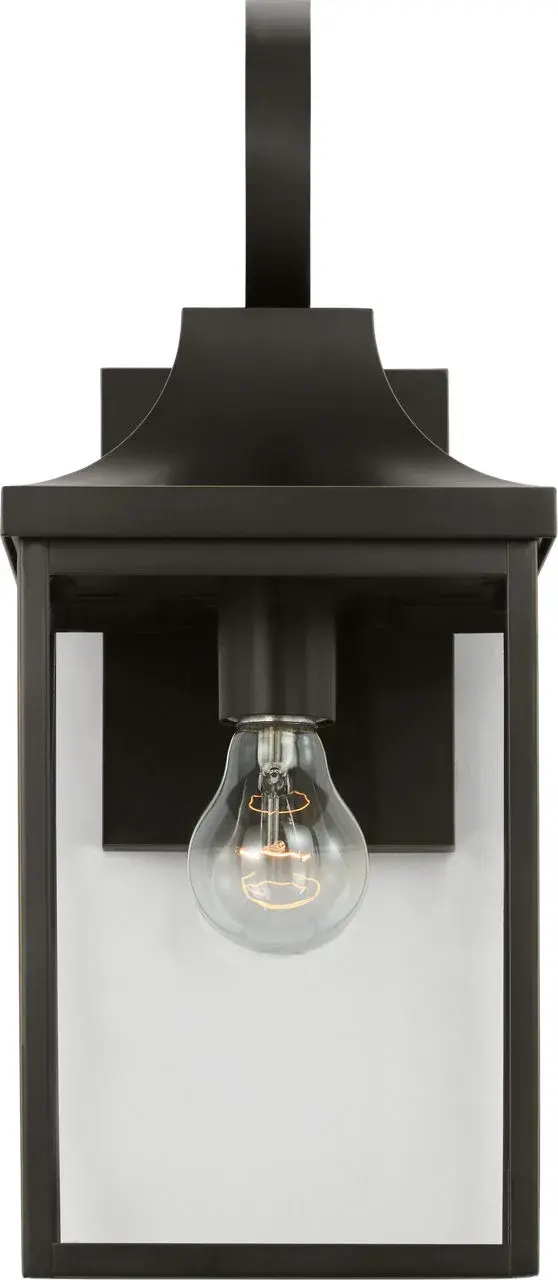 Saybrook Medium Outdoor Wall Lantern in Antique Bronze - Image 7