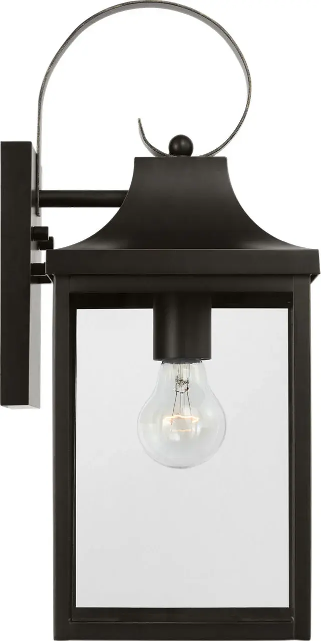 Saybrook Medium Outdoor Wall Lantern in Antique Bronze - Image 8