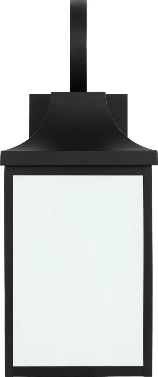 Saybrook Medium Wall Lantern in Textured Black - Image 1