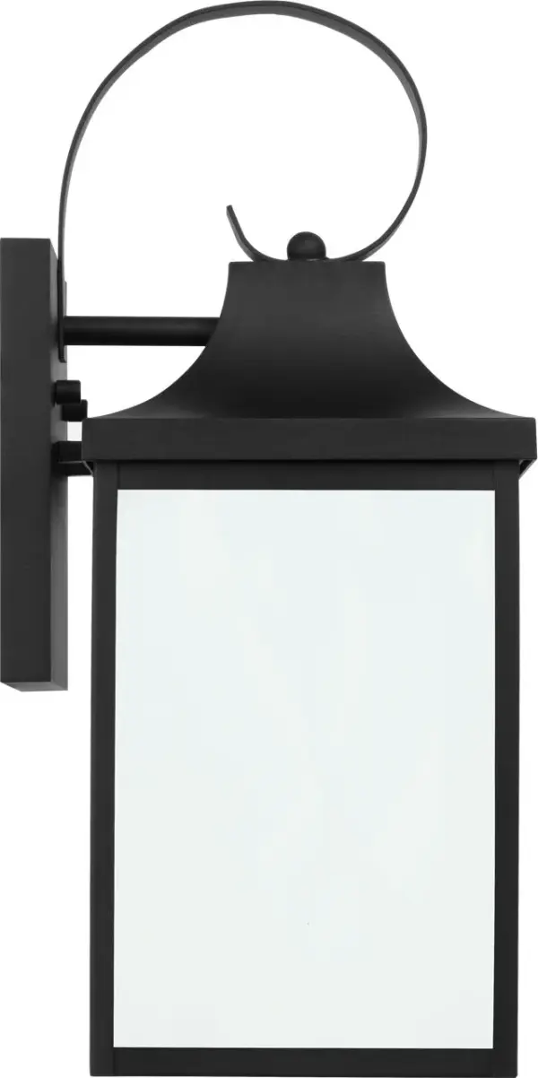 Saybrook Medium Wall Lantern in Textured Black - Image 12