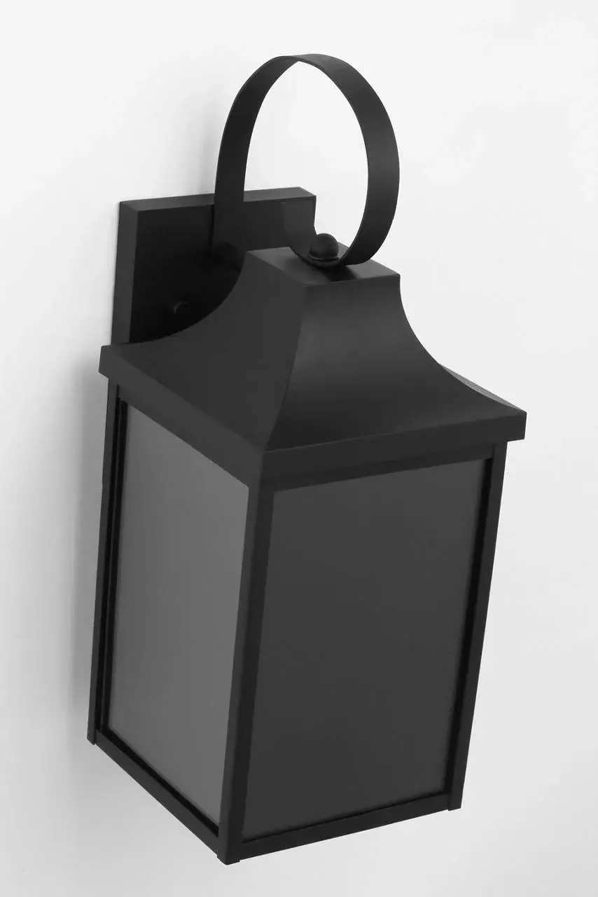 Saybrook Medium Wall Lantern in Textured Black - Image 13