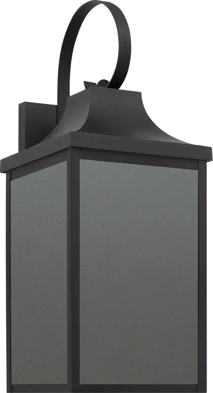 Saybrook Medium Wall Lantern in Textured Black - Image 5