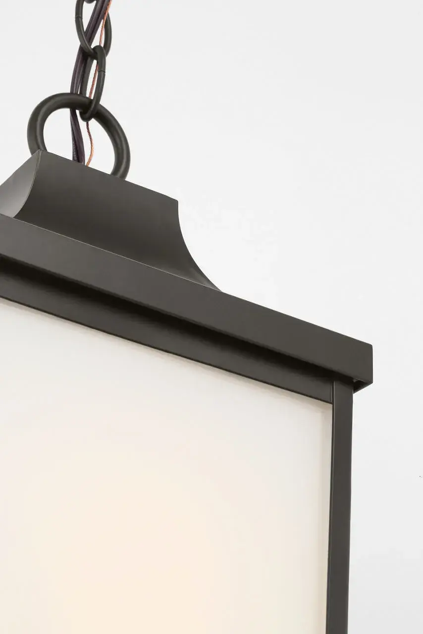 Saybrook Medium Pendant in Antique Bronze - Image 9