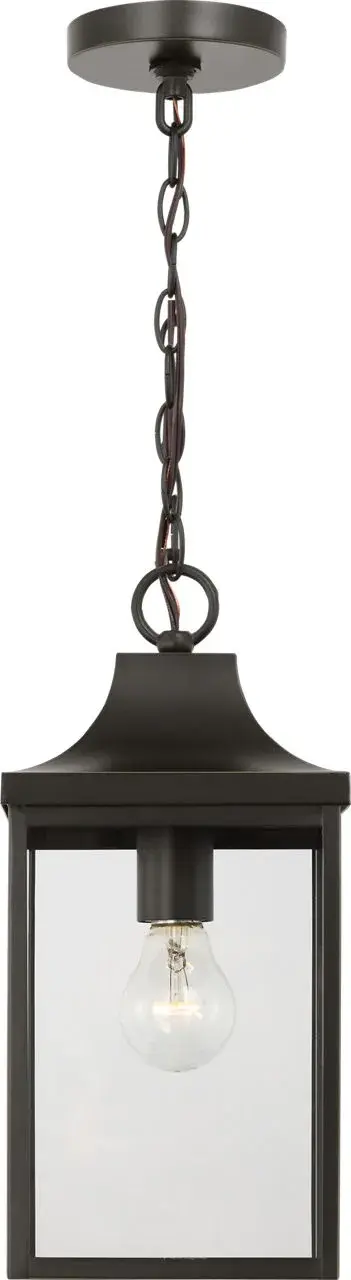 Saybrook Medium Pendant in Antique Bronze - Image 4
