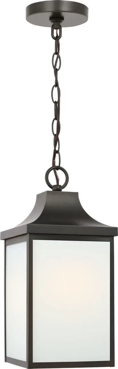 Saybrook Medium Pendant in Antique Bronze - Image 6