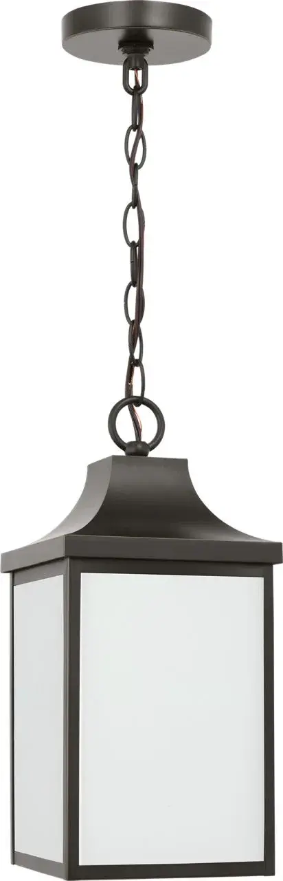 Saybrook Medium Pendant in Antique Bronze - Image 7