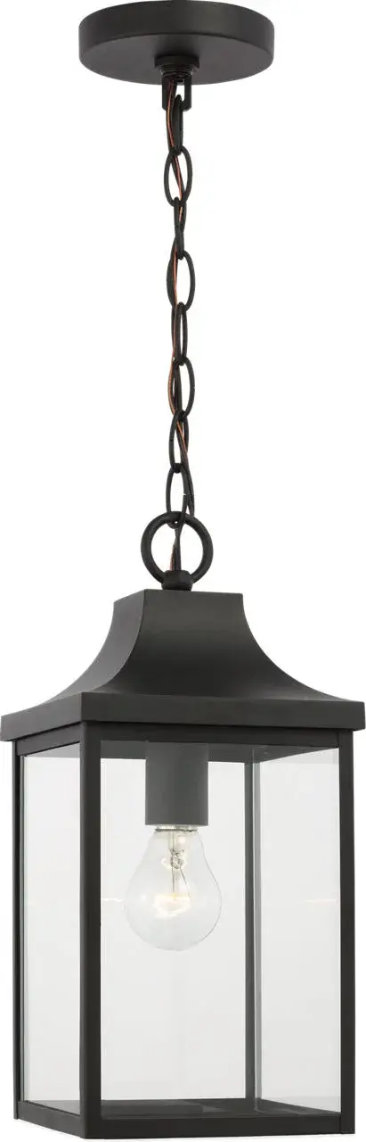 Saybrook Medium Pendant in Textured Black - Image 1