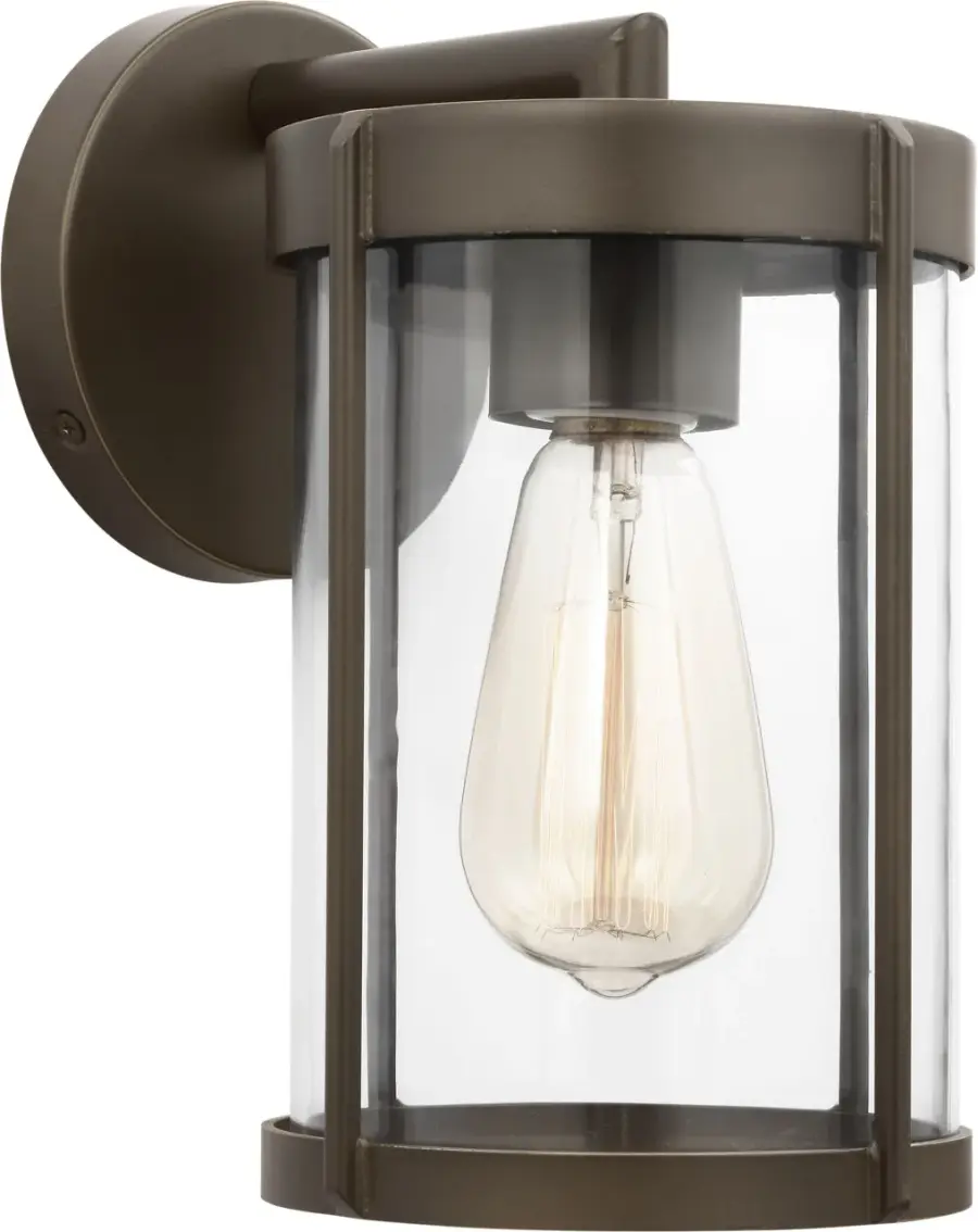 Luning Small Outdoor Lantern in Antique Bronze - Image 1