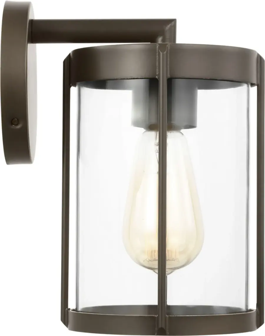 Luning Small Outdoor Lantern in Antique Bronze - Image 2