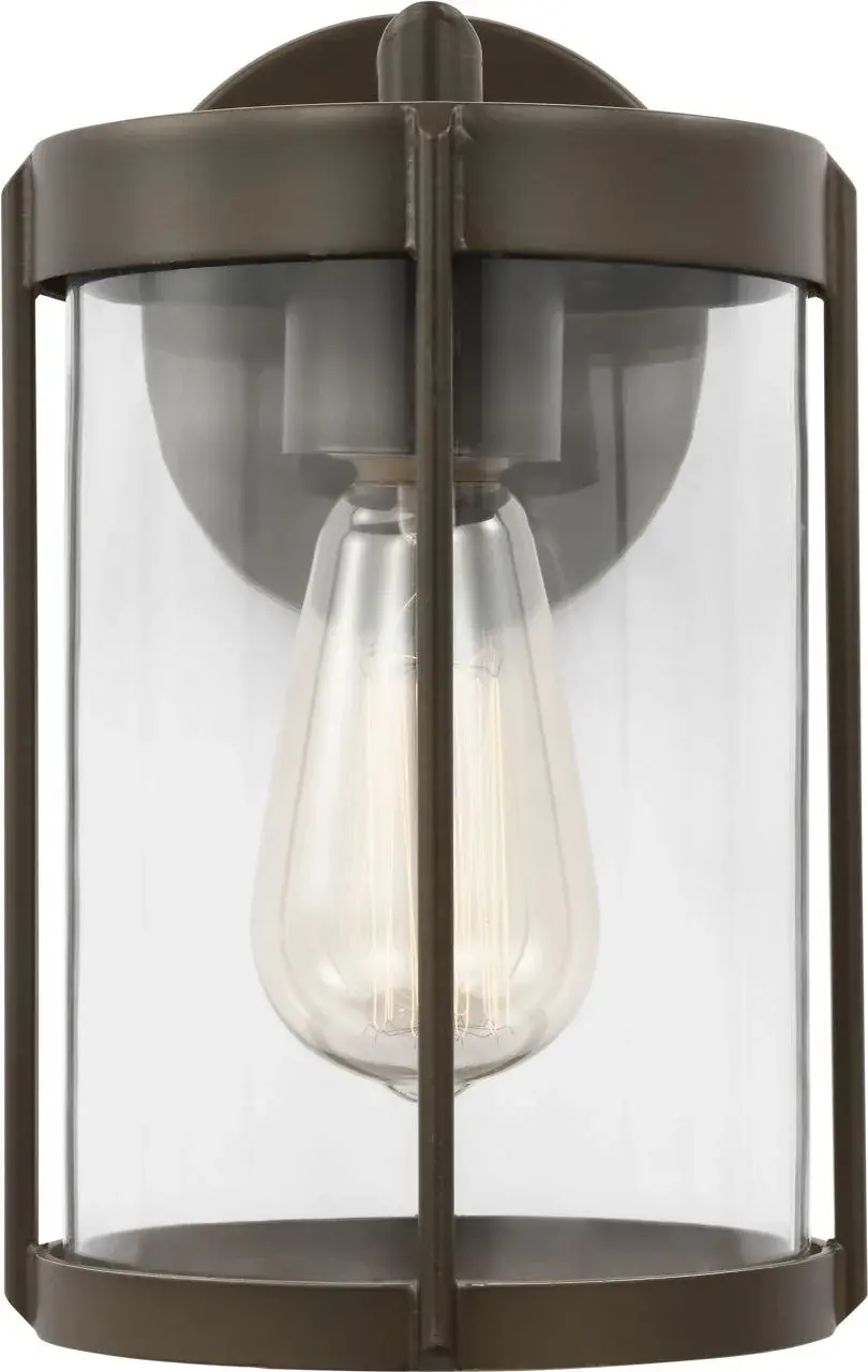 Luning Small Outdoor Lantern in Antique Bronze - Image 5