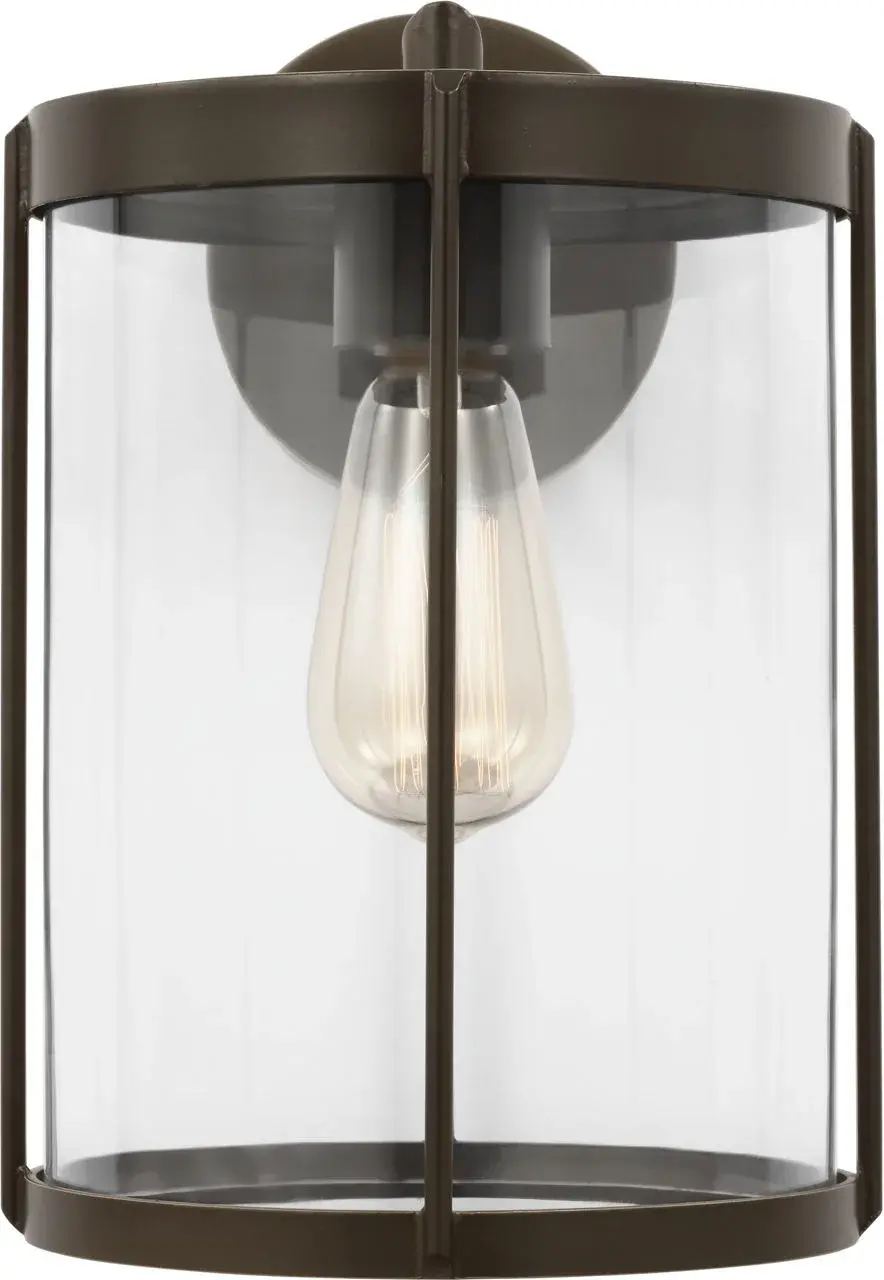 Luning Medium Outdoor Lantern in Antique Bronze - Image 1