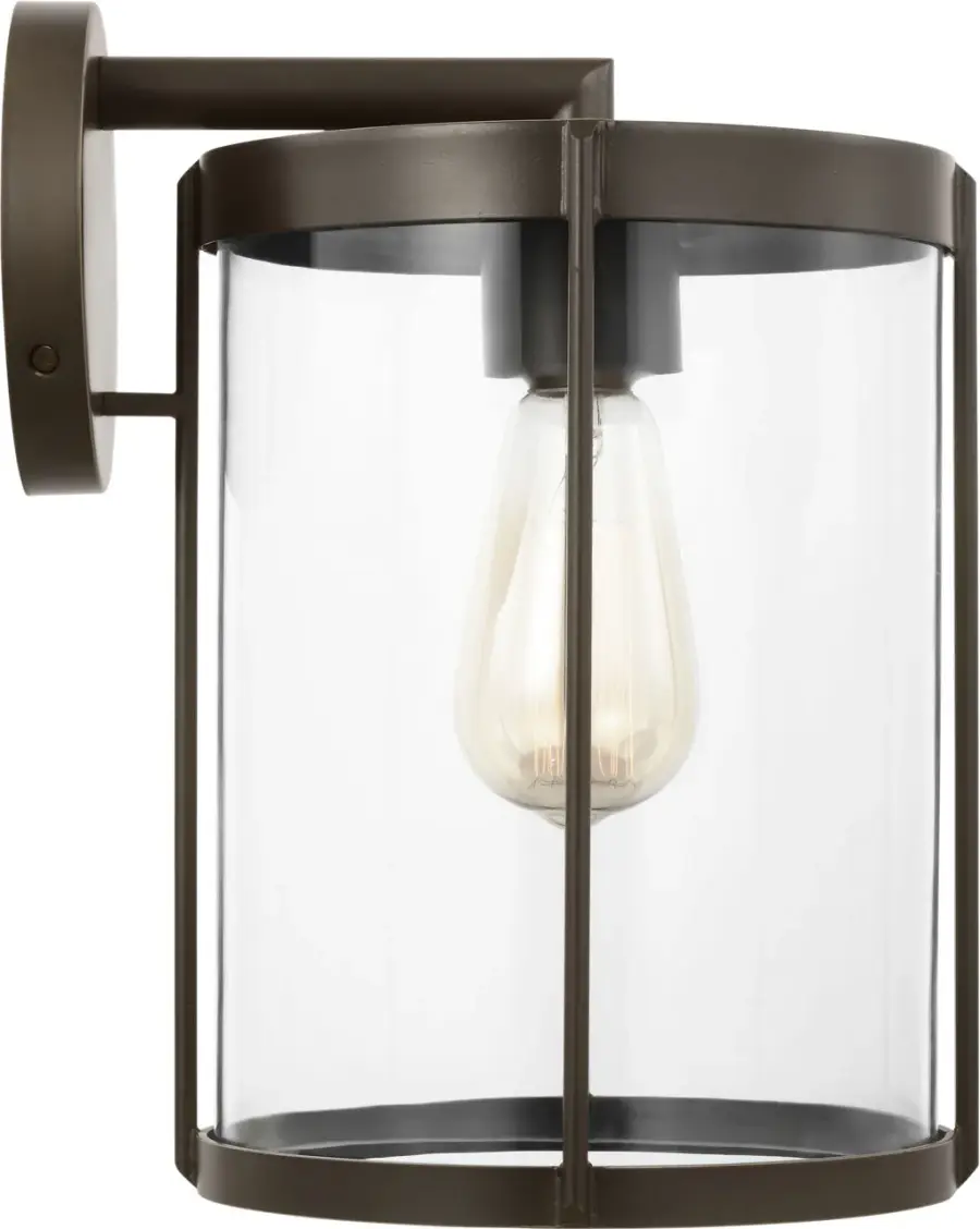 Luning Medium Outdoor Lantern in Antique Bronze - Image 2