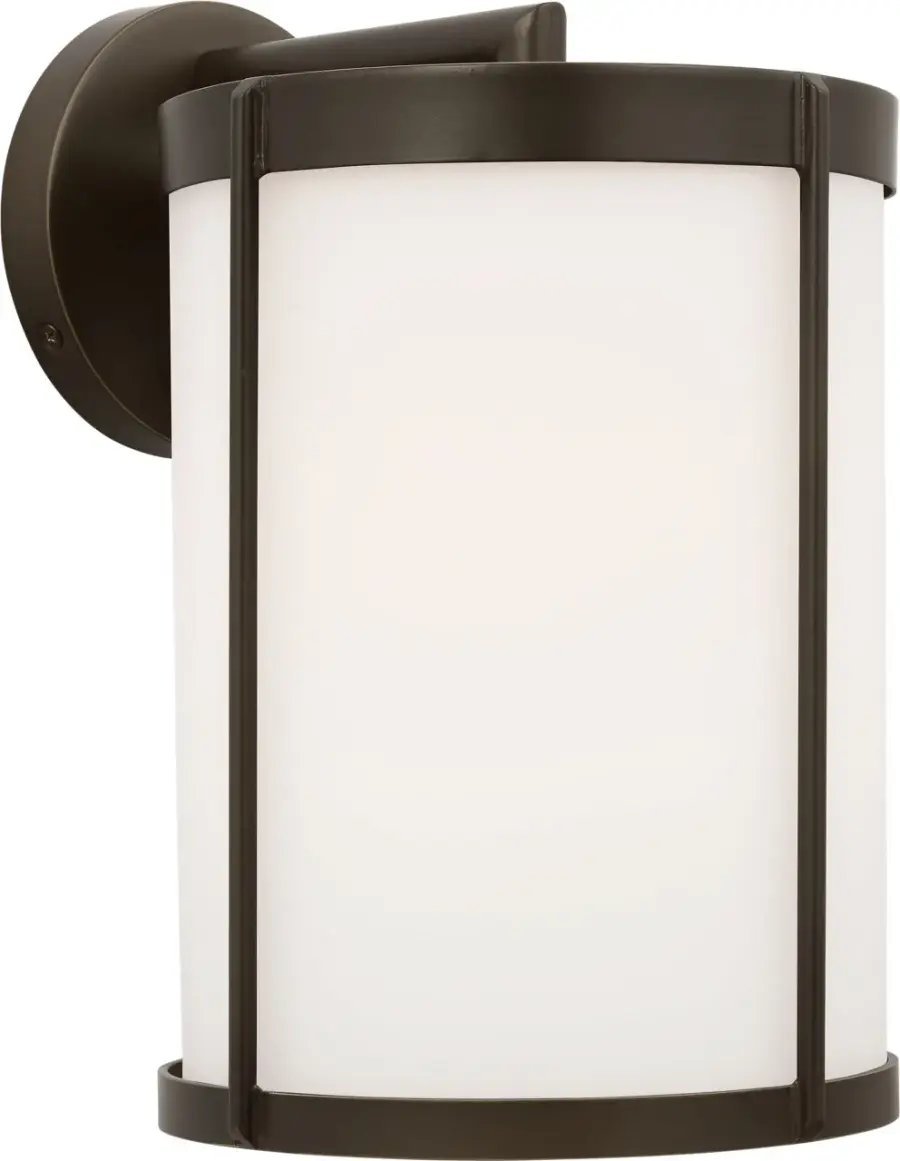 Luning Medium Outdoor Lantern in Antique Bronze - Image 2
