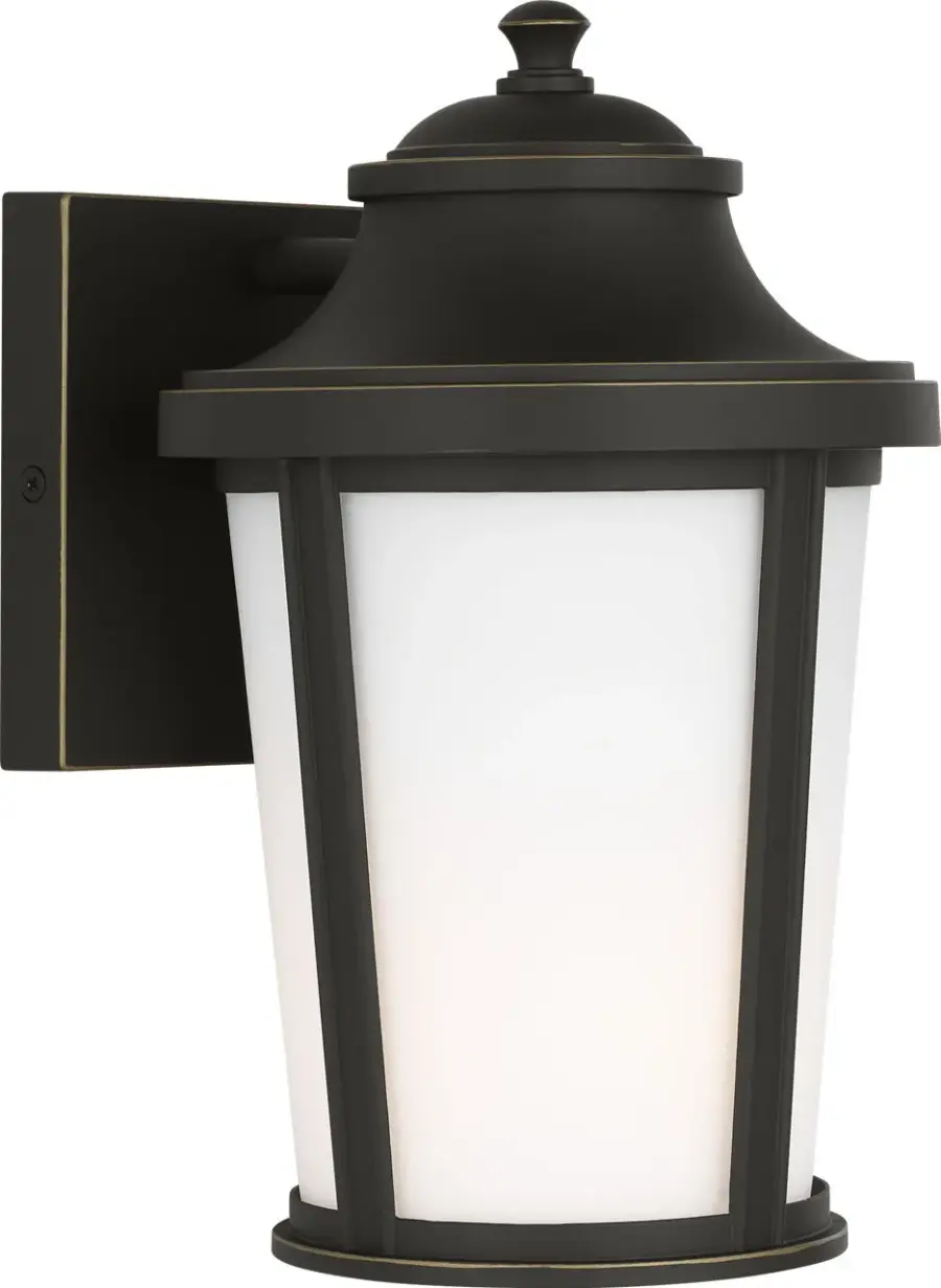 Portola Small Lantern in Antique Bronze - Image 1