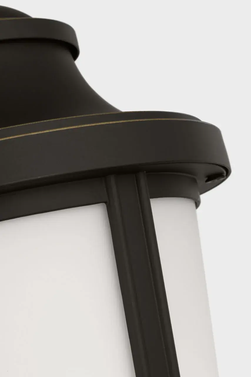 Portola Small Lantern in Antique Bronze - Image 3