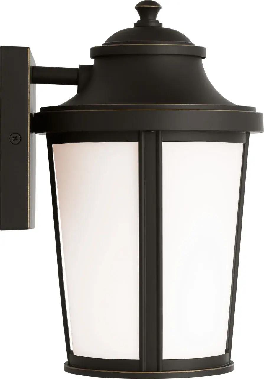 Portola Small Lantern in Antique Bronze - Image 4