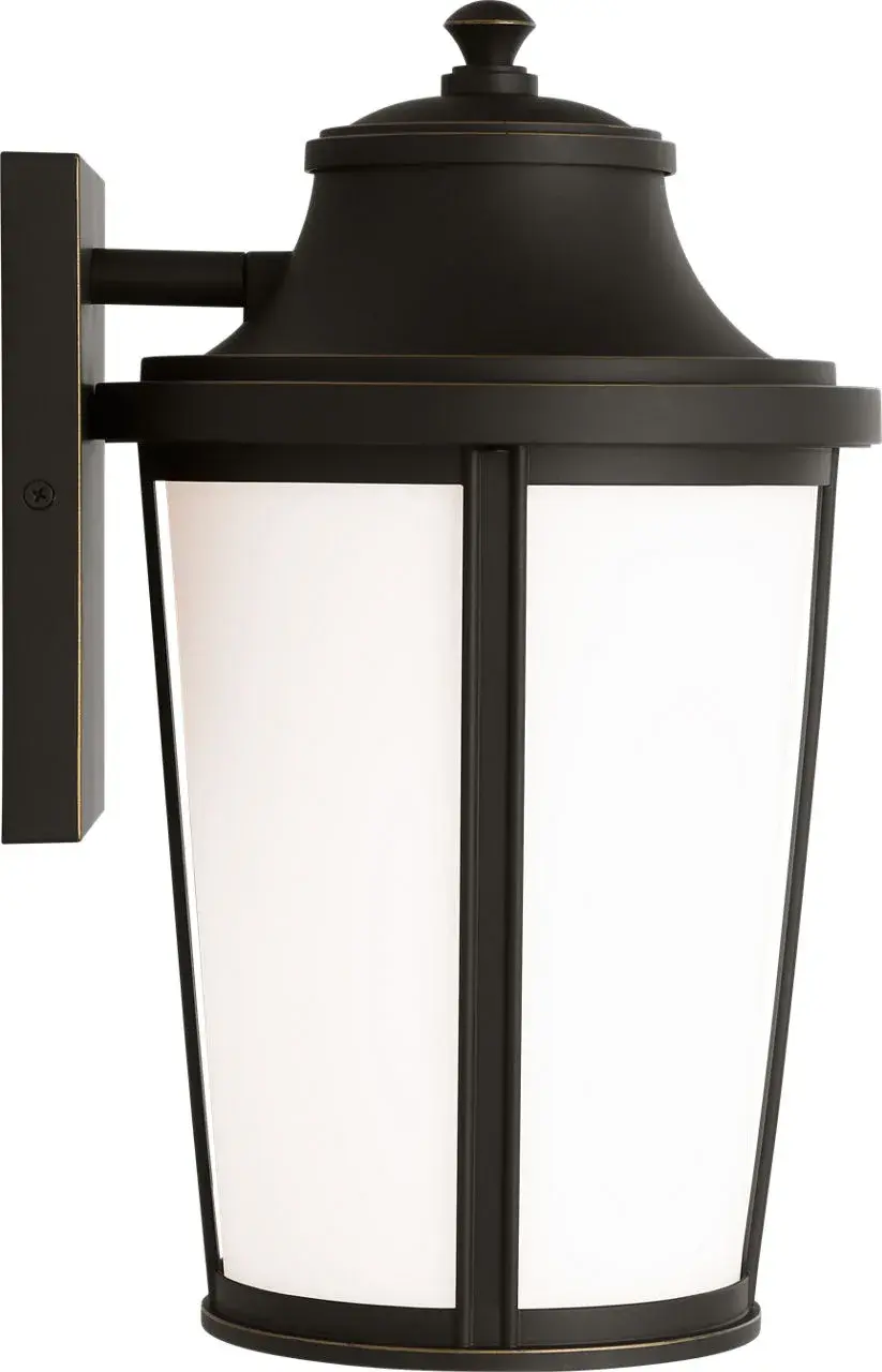 Portola Medium Outdoor Lantern in Antique Bronze - Image 3