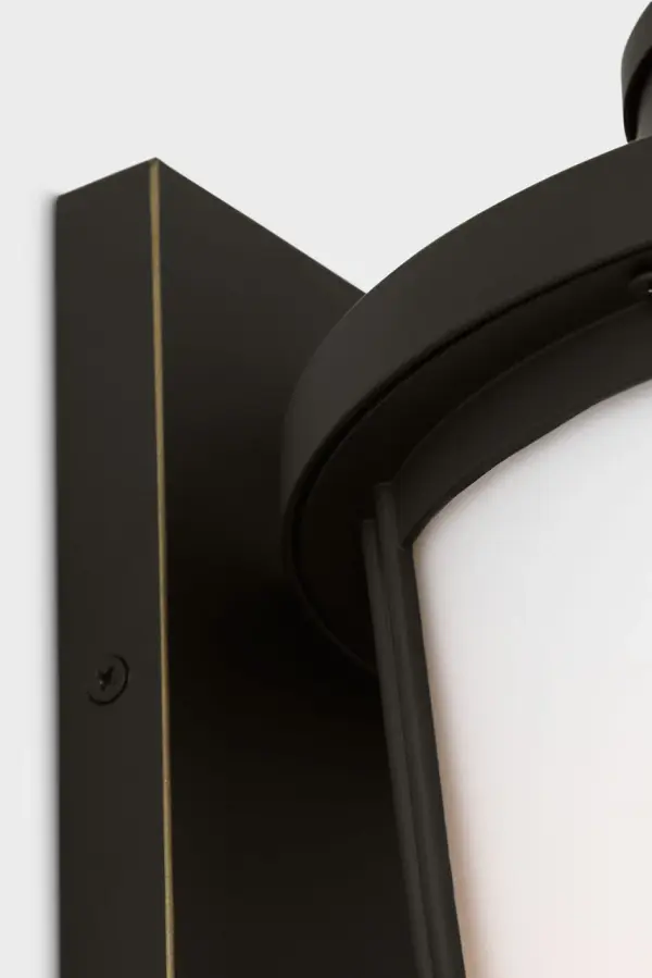 Portola Medium Outdoor Lantern in Antique Bronze - Image 4