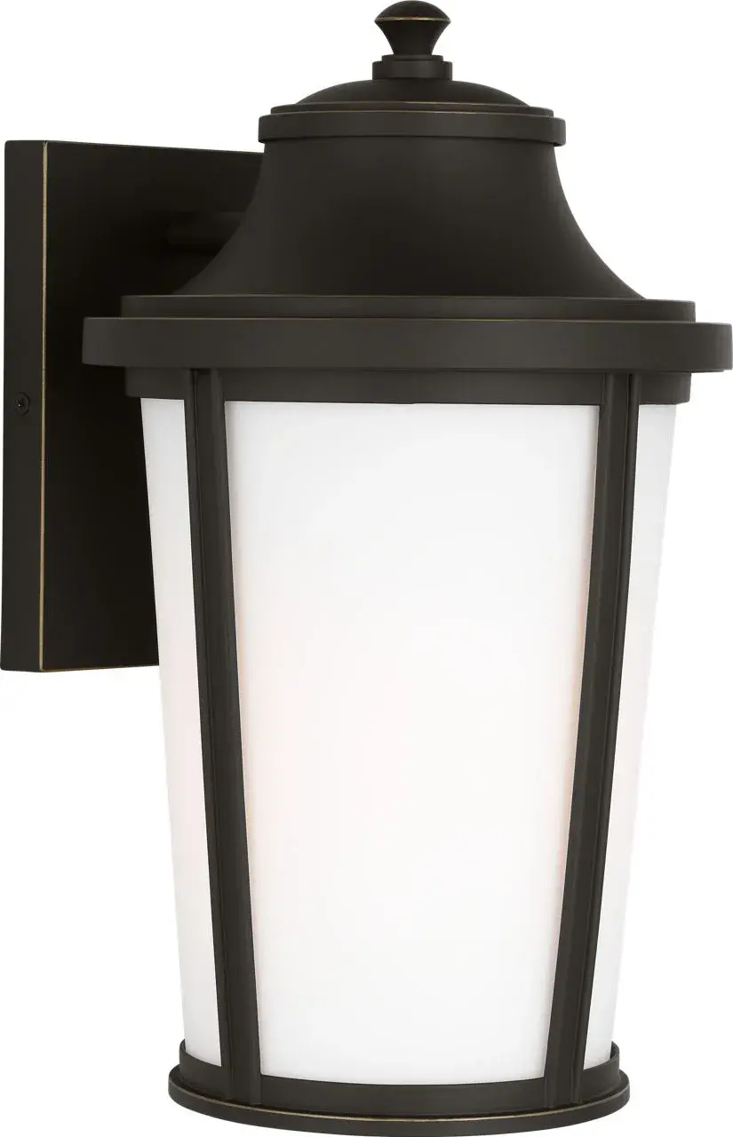Portola Medium Outdoor Lantern in Antique Bronze - Image 5