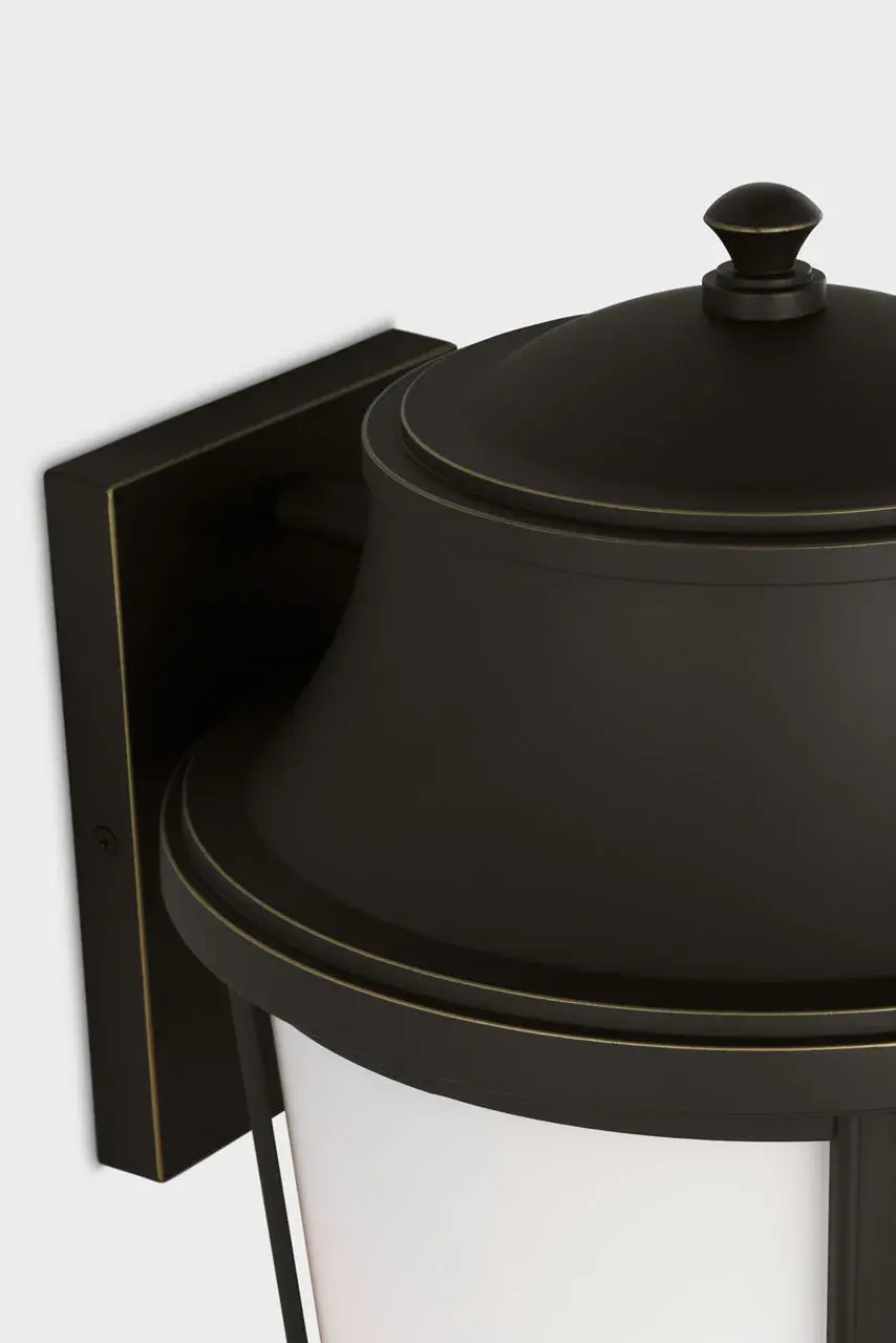 Portola Large Lantern in Antique Bronze - Image 2