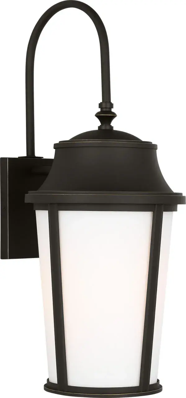 Portola Large Arm Lantern in Antique Bronze - Image 6