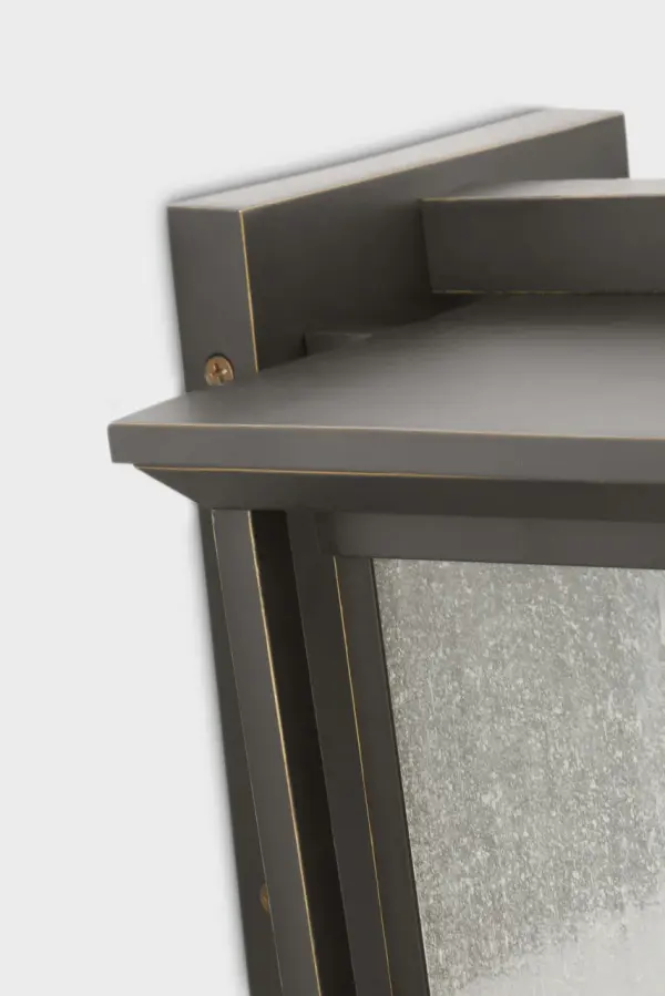 Audley Extra Large Outdoor Lantern in Antique Bronze - Image 3