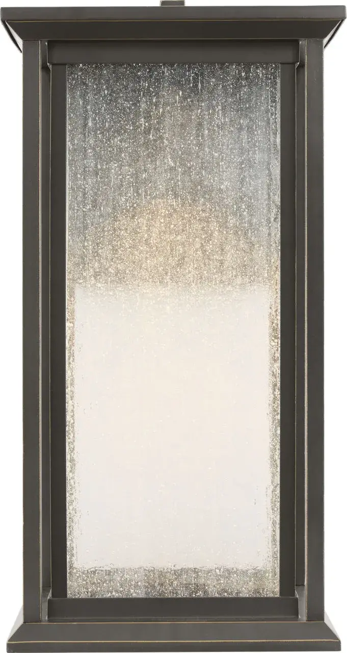 Audley Medium LED Outdoor Lantern in Antique Bronze - Image 2