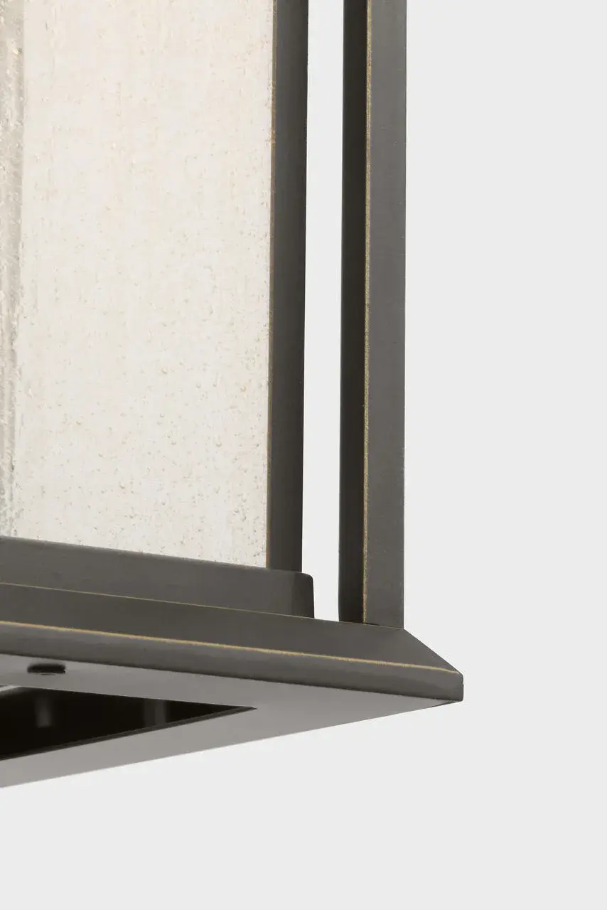 Audley Medium LED Outdoor Lantern in Antique Bronze - Image 5