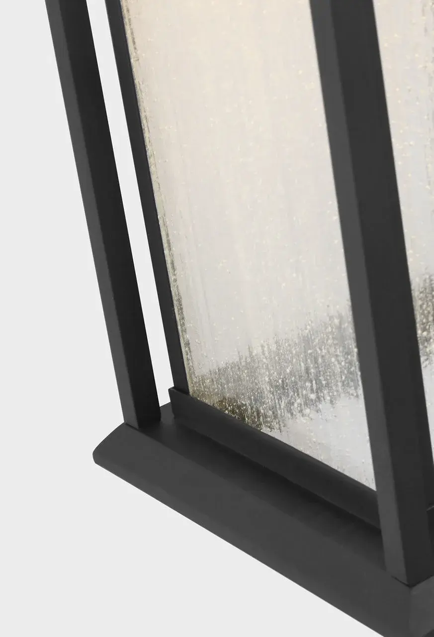 Audley Medium LED Lantern in Textured Black - Image 5