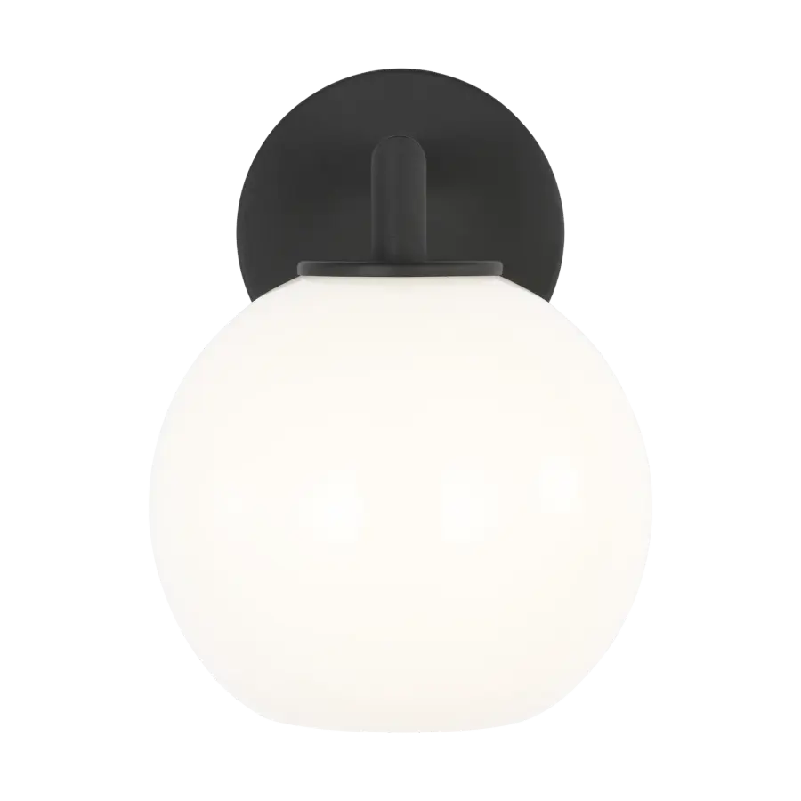 Toca Small Outdoor Wall Lantern in Textured Black - Image 4