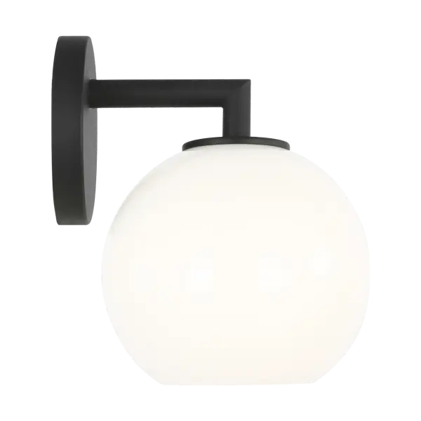 Toca Small Outdoor Wall Lantern in Textured Black - Image 5