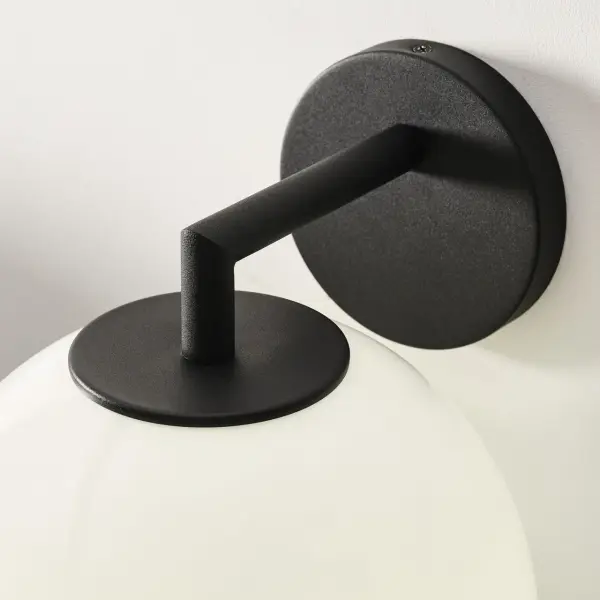 Toca Medium Outdoor Wall Lantern in Textured Black - Image 15