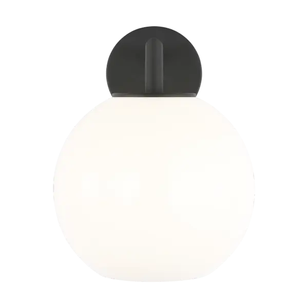 Toca Medium Outdoor Wall Lantern in Textured Black - Image 5