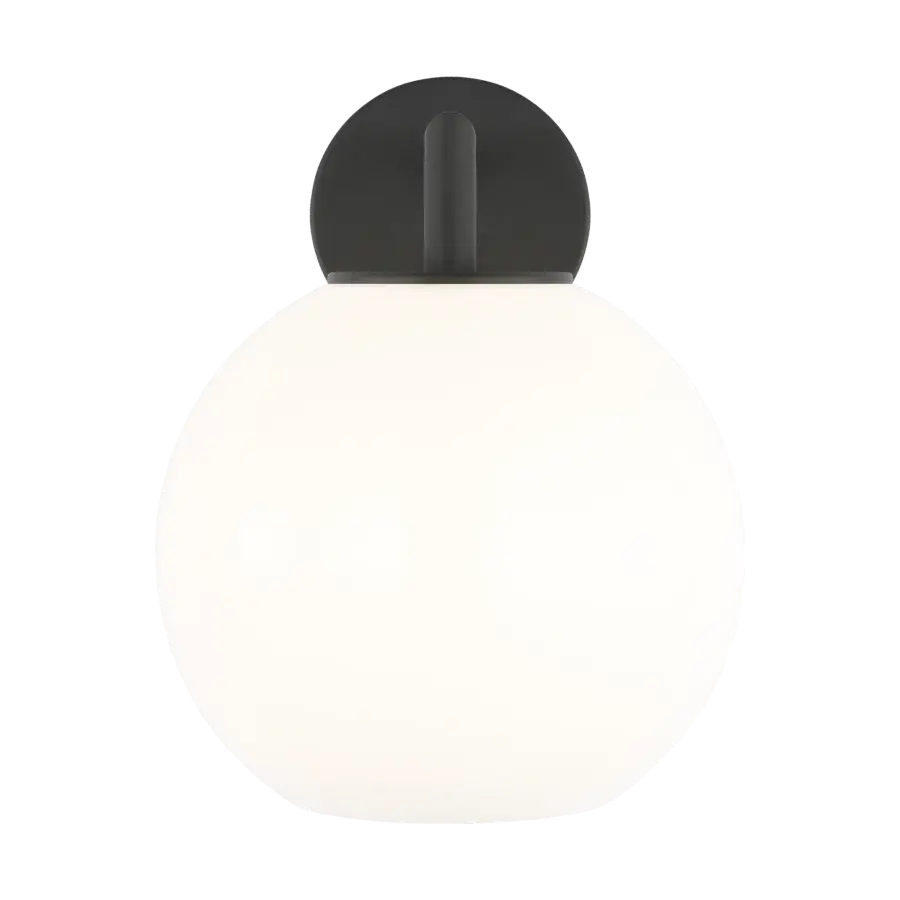 Toca Medium Outdoor Wall Lantern in Textured Black - Image 5