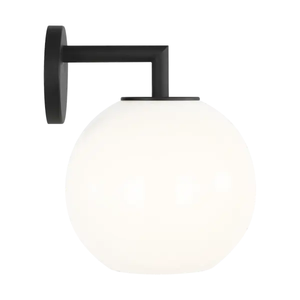 Toca Medium Outdoor Wall Lantern in Textured Black - Image 6