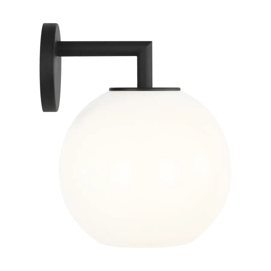 Toca Medium Outdoor Wall Lantern in Textured Black - Image 6